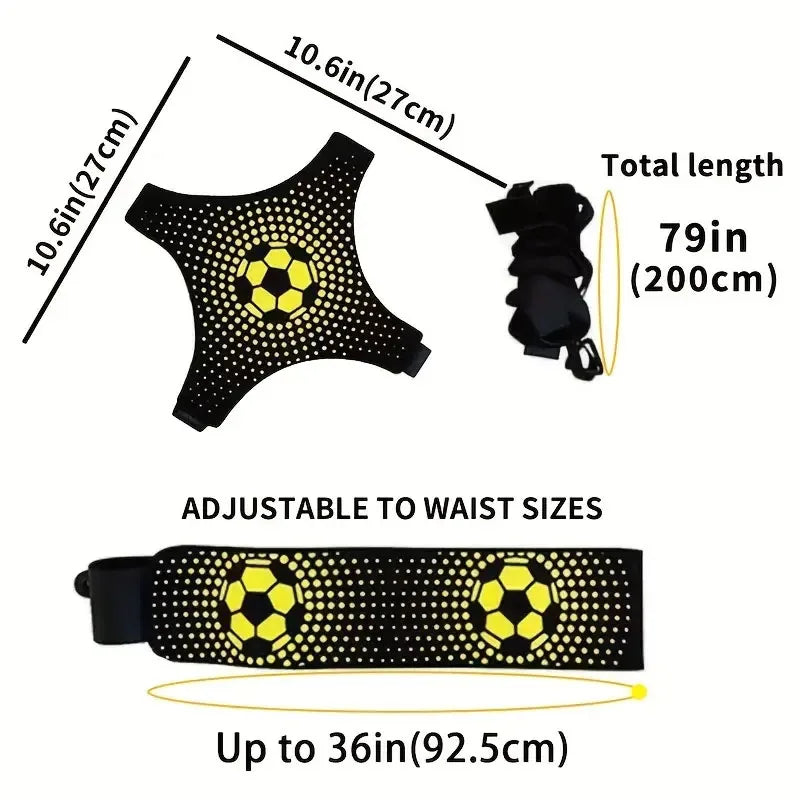 Football Training Supplies Football Training Bobble Belt Bobble Trainer Ball Control Training Belt