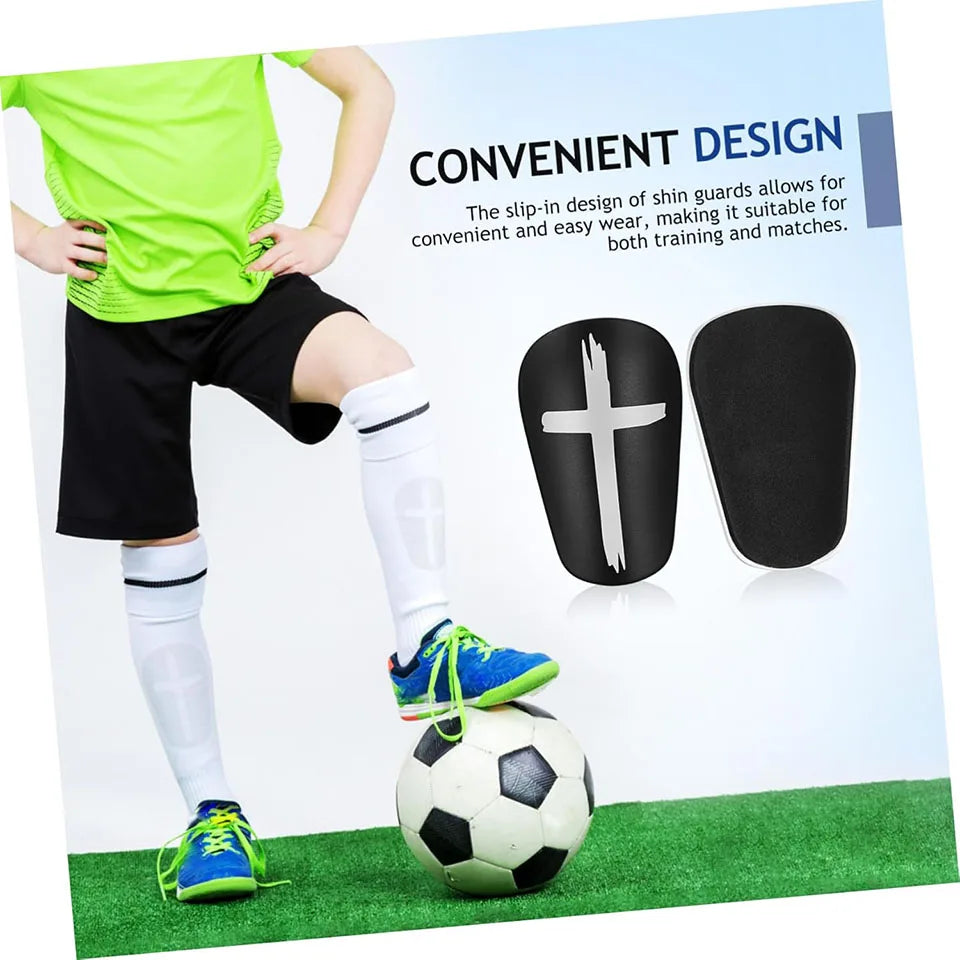 1 Pair Soccer Shin Guards Protective Gear & Shin Pads for Soccer Training &Matches Essential Soccer Gear for Kids Youth