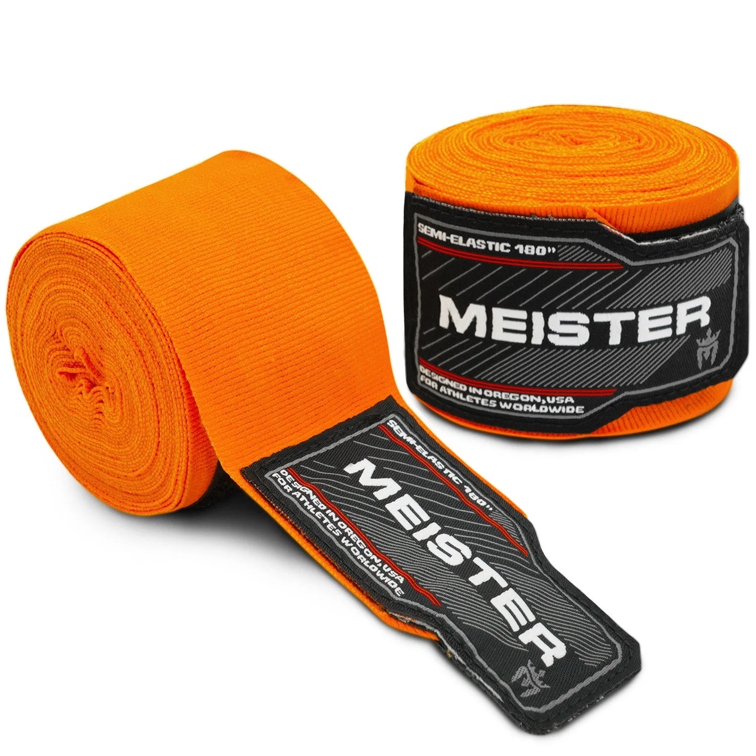 180" Semi-Elastic MMA Hand Wraps (Pair)
