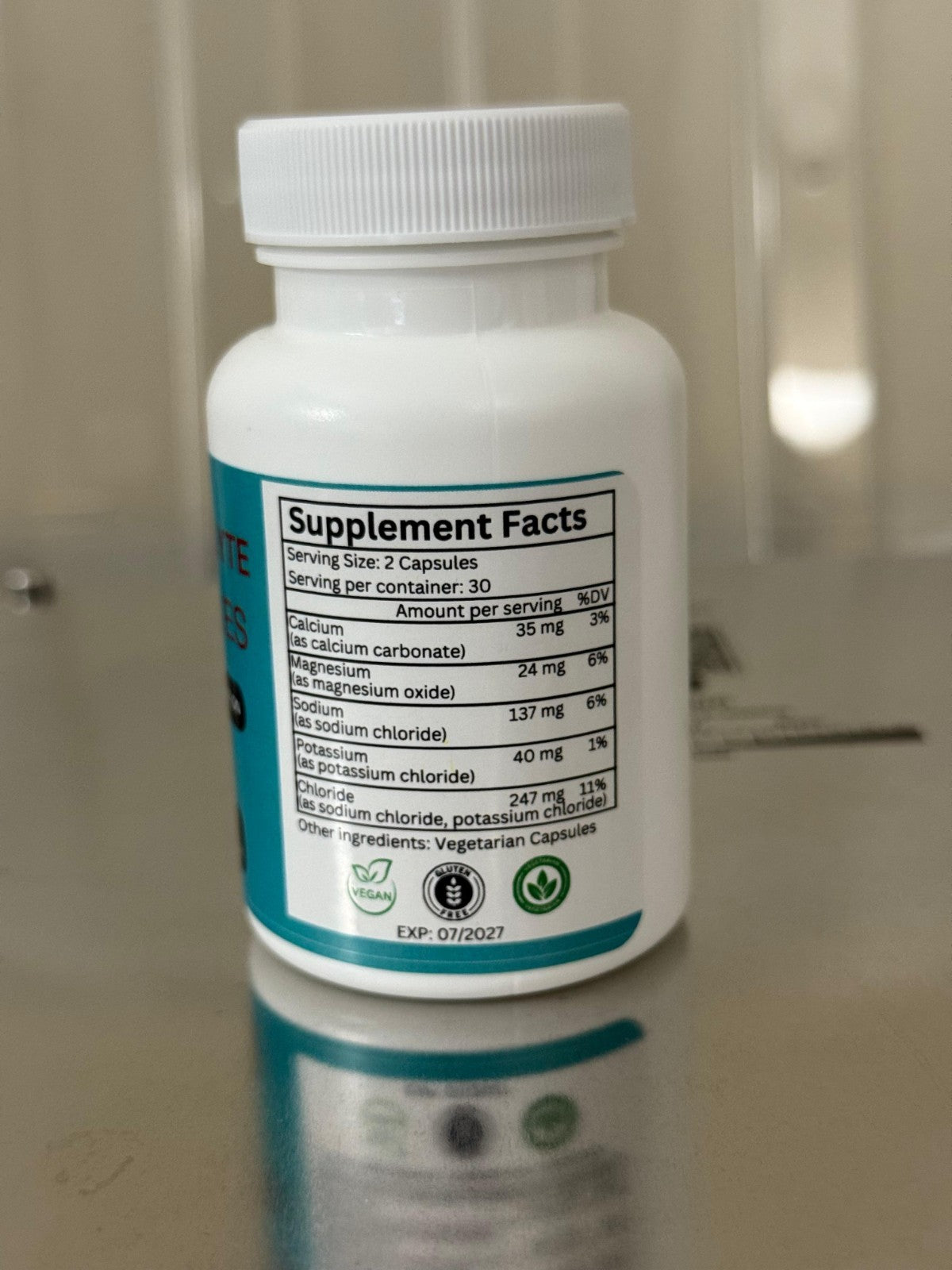 Electrolyte - Vegan Capsules