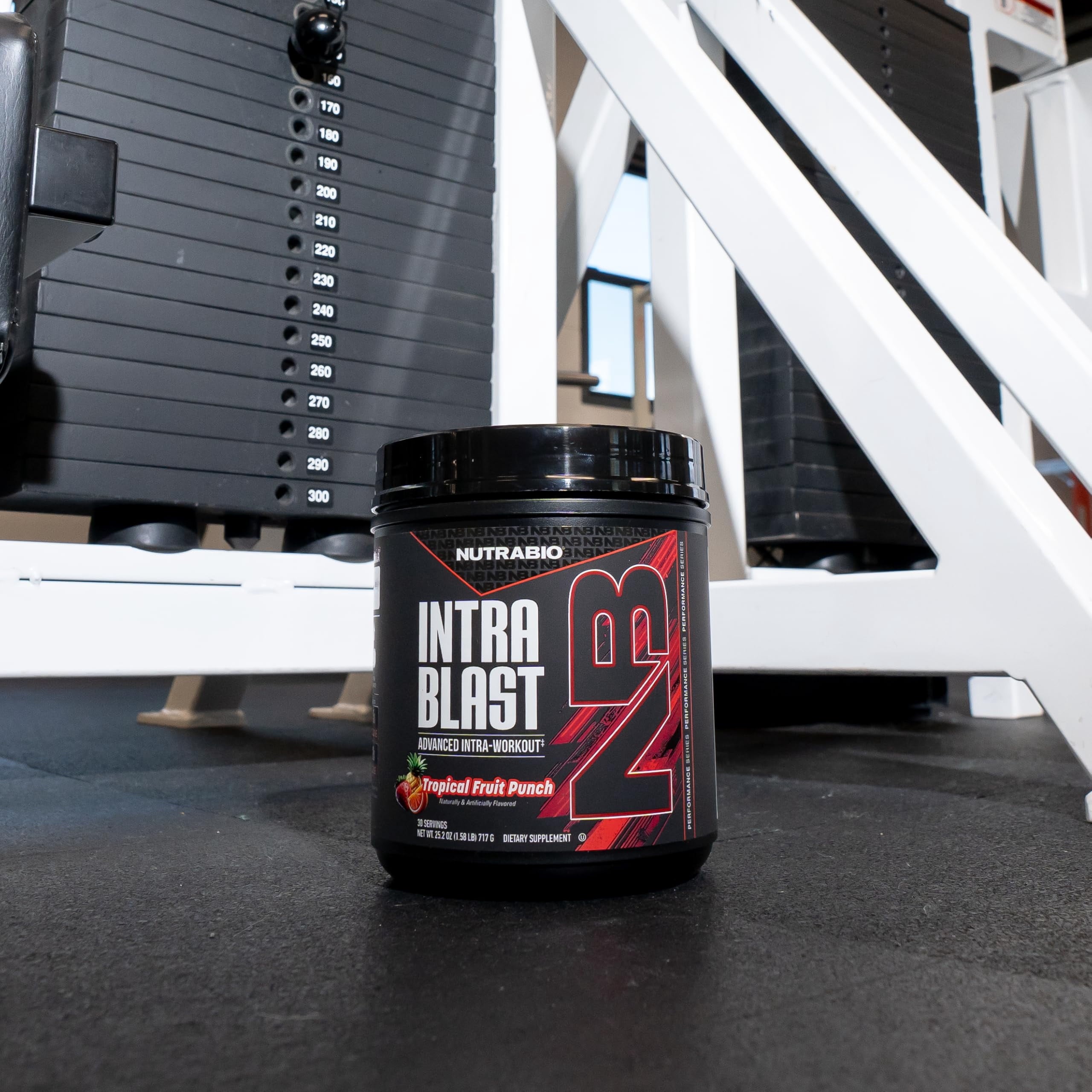 Intra Blast BCAA EAA Electrolyte and Hydration Powder - Amino Acid Supplement, EAA/BCAA Powder - Non-Gmo and Gluten Free - Tropical Fruit Punch - 30 Servings