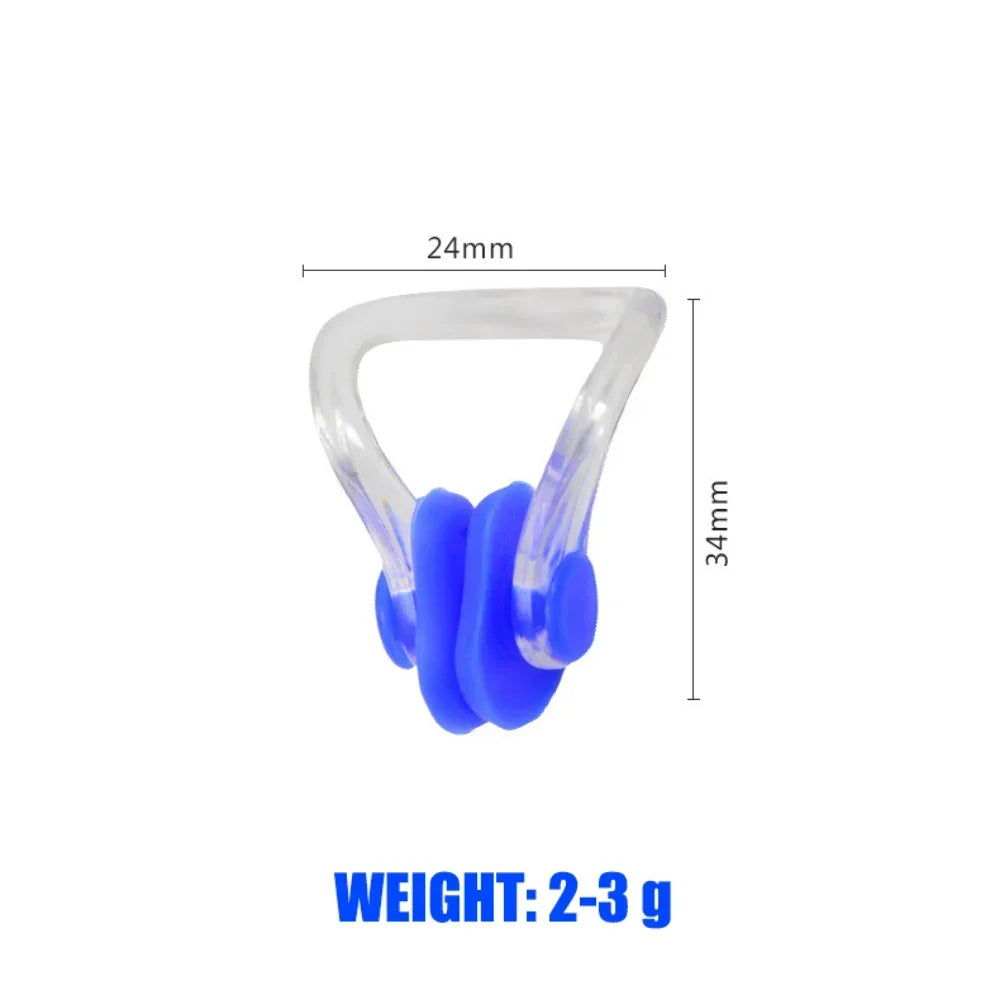 Soft Silicone Swimming Nose Clip High Quality Reusable Comfortable Diving Surfing Swim Nose Clips for Adults Children 1PCS