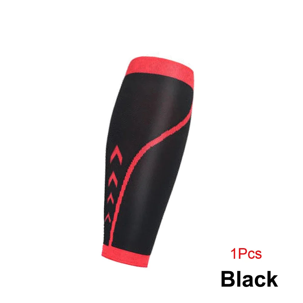 1Pcs Sports Compression Leg Sleeve Basketball Calf Support Running Antiskid Shin Guard Cycling Leg Warmers Sun UV Protection