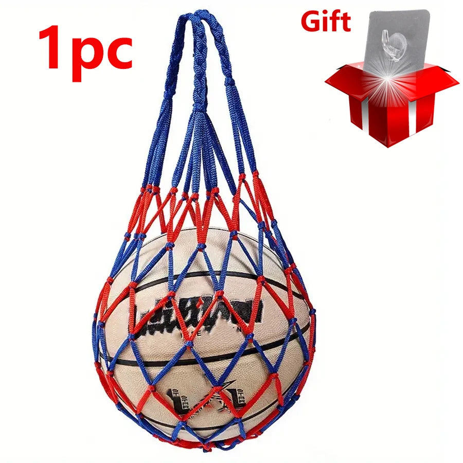 Basketball Net Bag Thick Woven Net Basketball Storage Durable Nylon Training Net Bag for All Kinds of Balls 