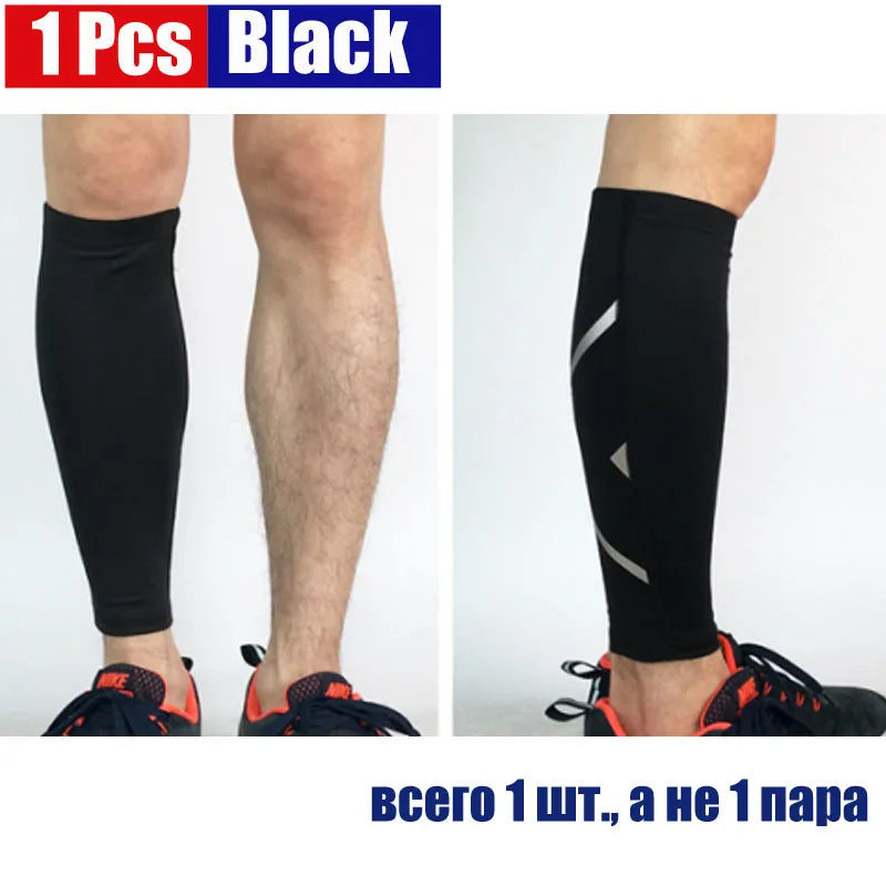 1Pcs Calf Compression Sleeves, Leg Compression Sock for Runner, Shin Splint, Varicose Vein & Calf Pain Relief, Calf Guard Sports
