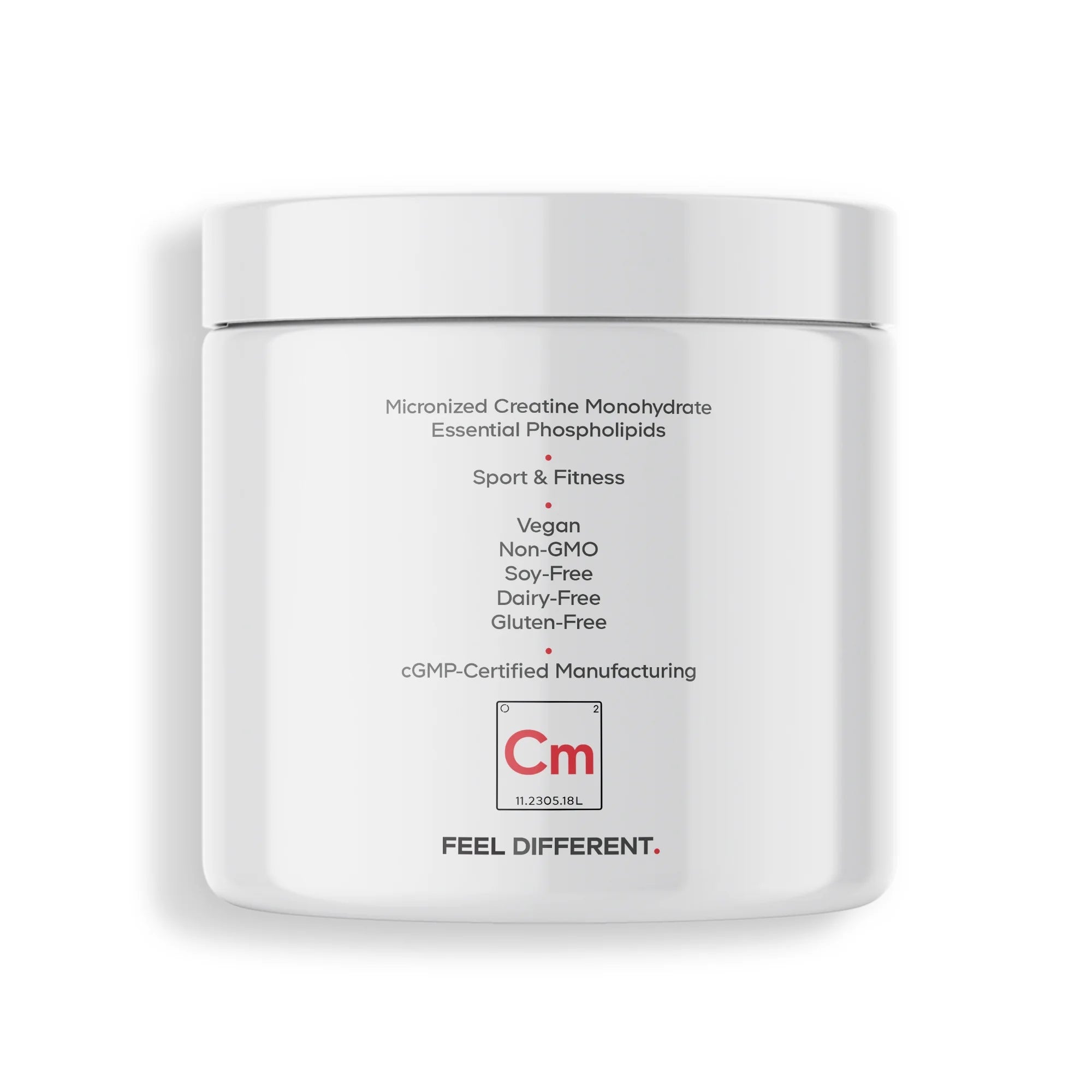 Liposomal Creatine Monohydrate Powder Supplement, Unflavored, 1-Month Supply, 30 Servings