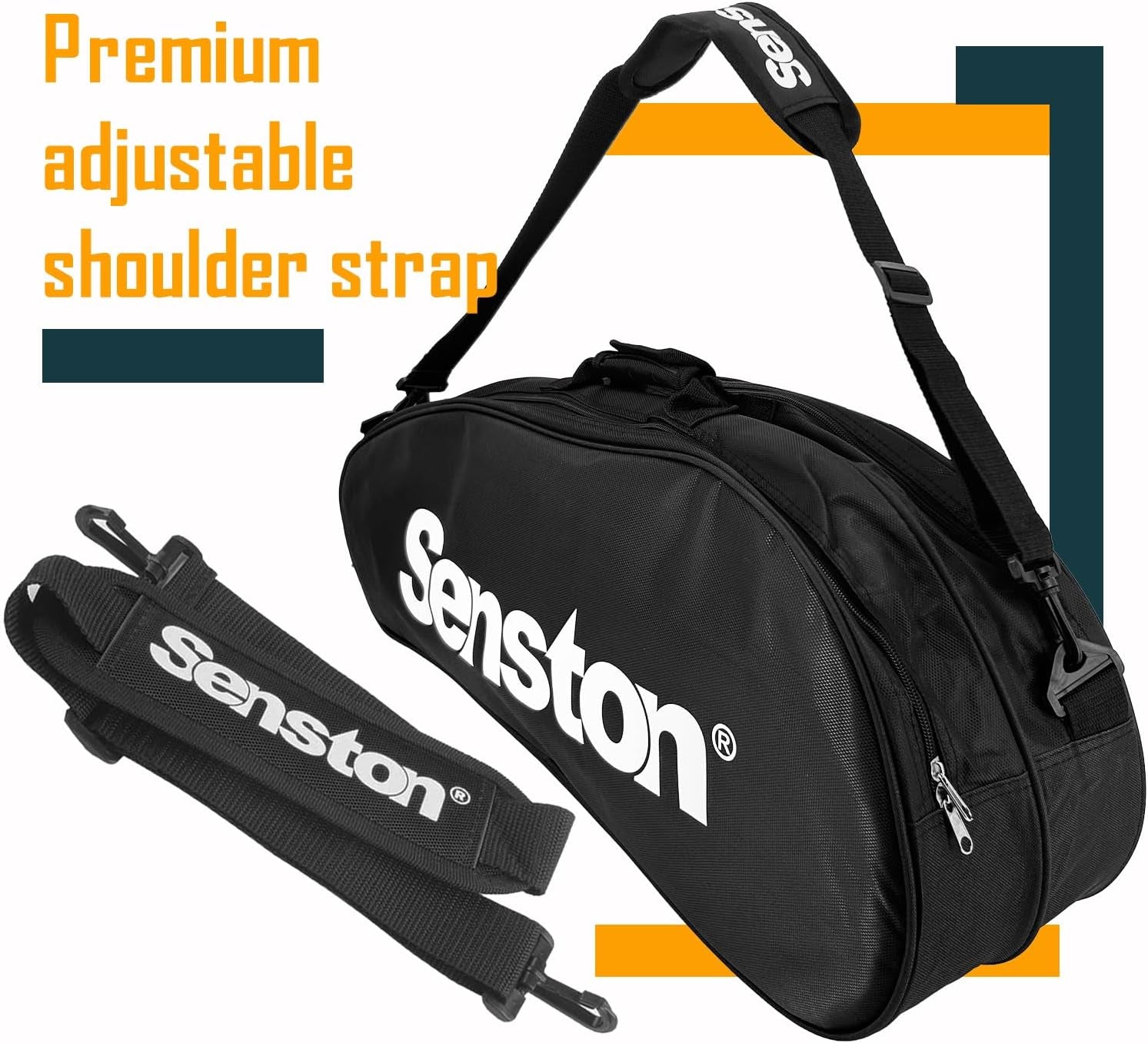 Tennis/Badminton Racket Bag,Single Shoulder Racket Bag Racquet Bag,Waterproof and Dustproof.