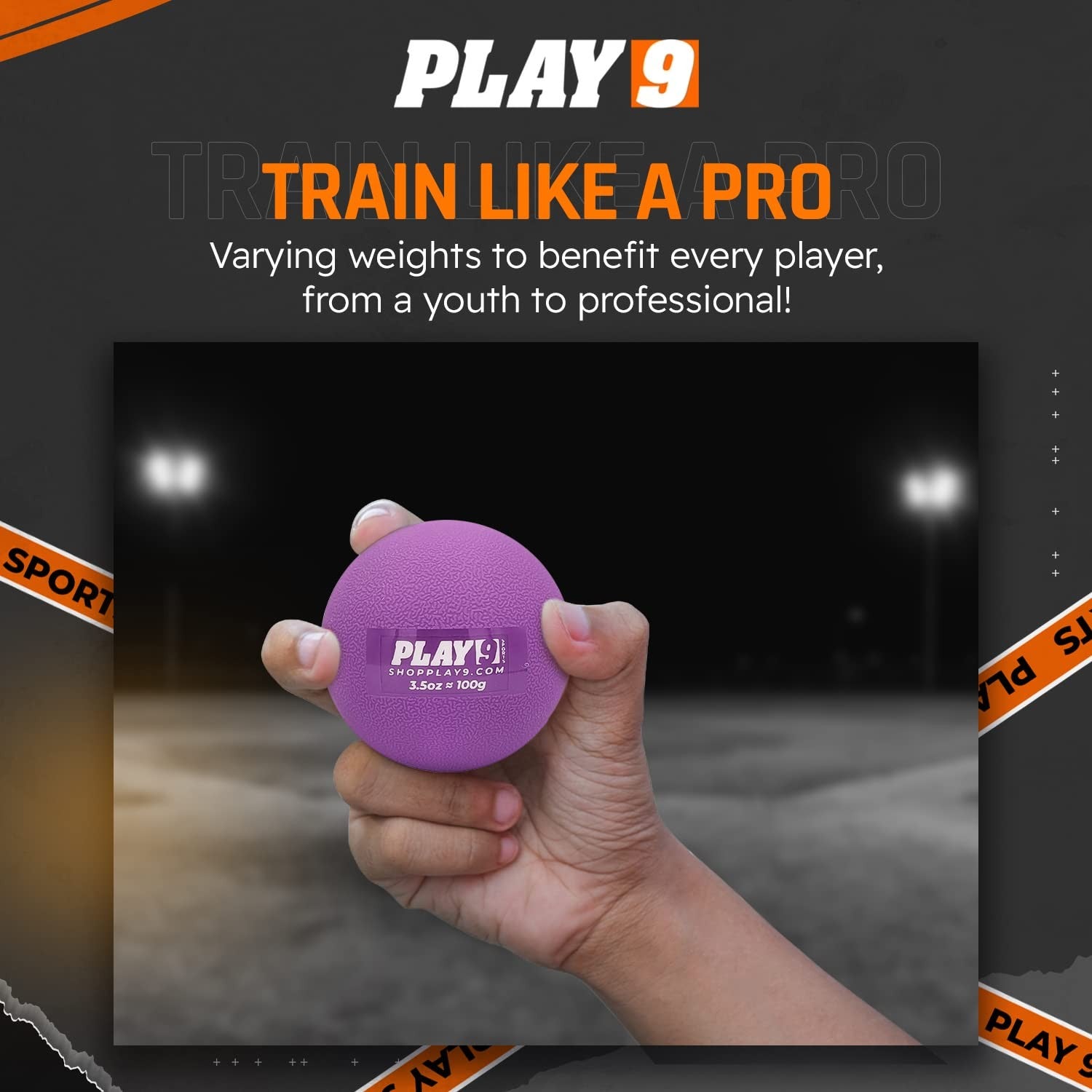 Weighted Baseball Training Balls Set of 6 Plyo Balls for Skill Development