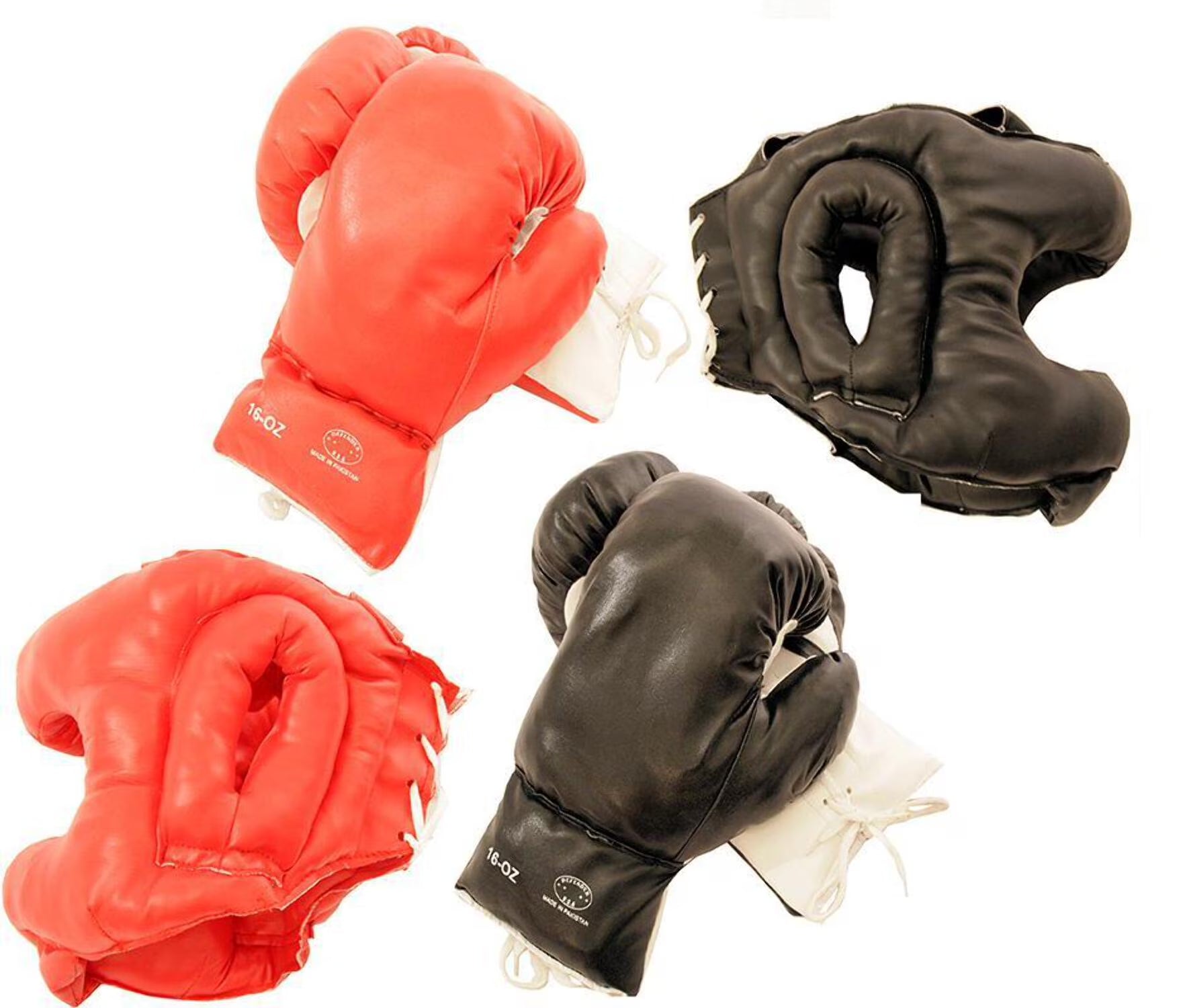 Last Punch 2 Pairs of Boxing Gloves 2 Sets of Head Gears Brand S102