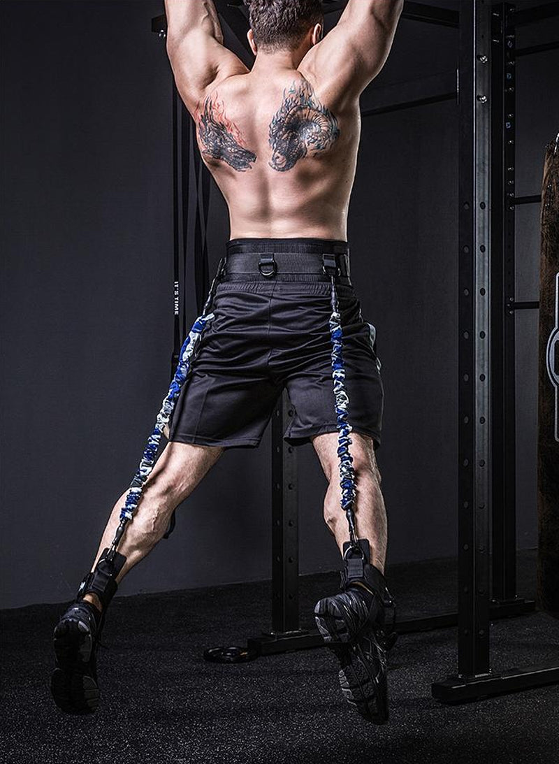 Vertical Trainer Leg Strength Resistance Bands Exercise Higher for Basketball Football Volleyball Training Equipment
