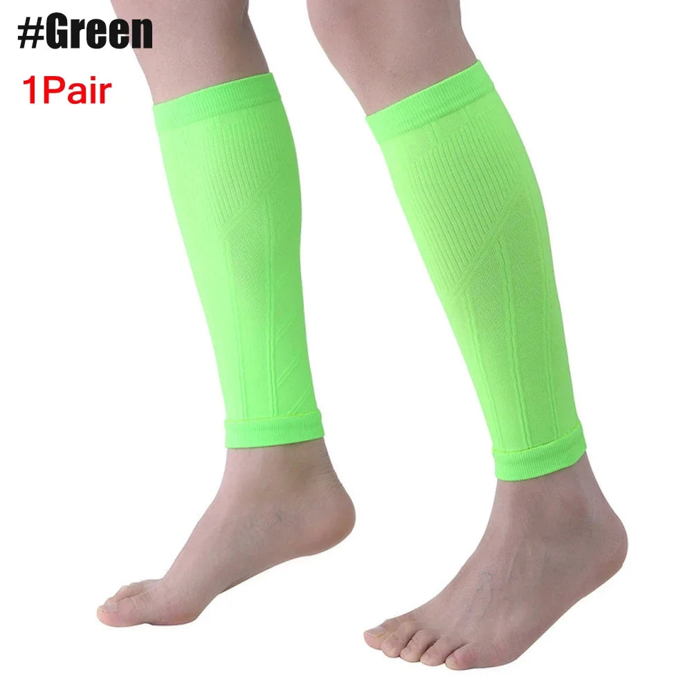 1Pair Calf Compression Sleeves for Men & Women - Calf Support Leg Compression Socks for Shin Splint & Calf Pain Relief