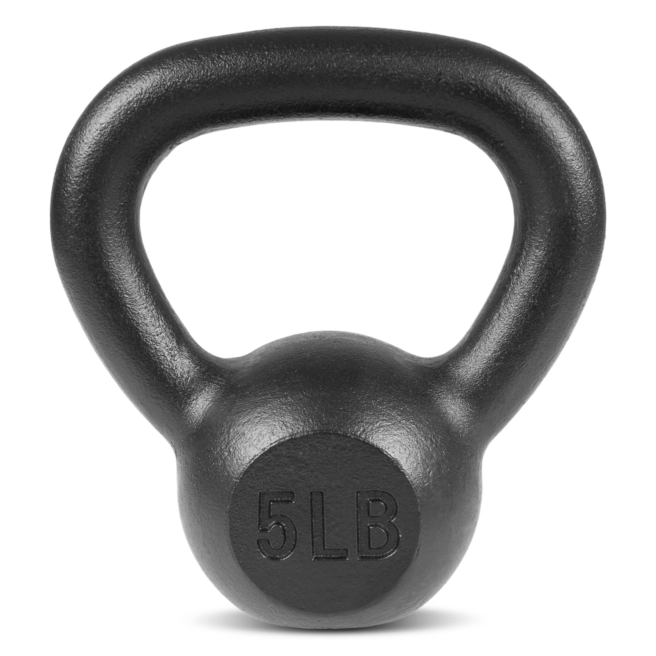 Solid Cast Iron Kettlebells Weights for Full Body Workout, 5 to 45 Lbs