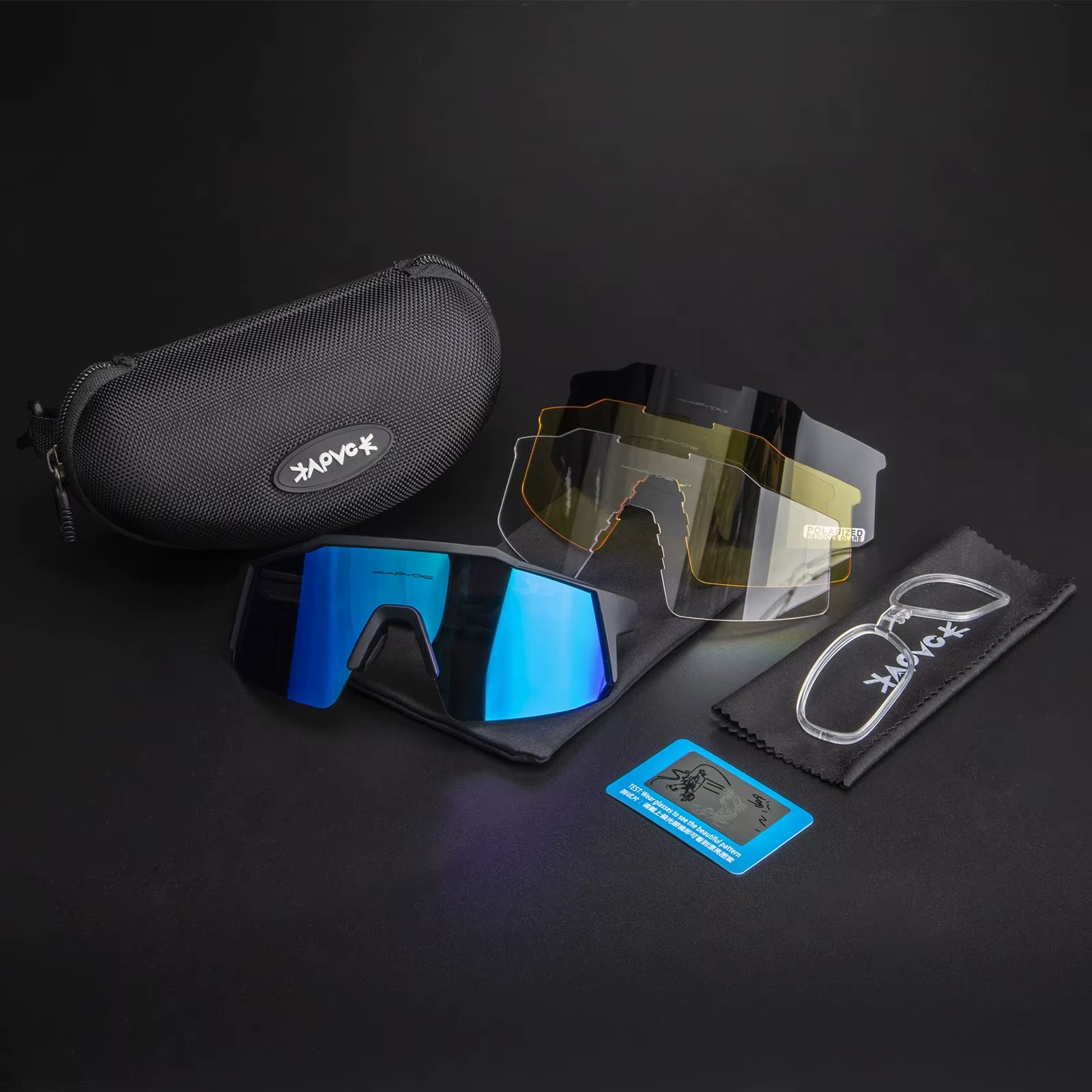 UV400 Sport Eyewear Mountain Bike Sport Cycling Glasses Outdoor Cycling Goggles Men Cycling Sunglasses MTB Sunglasses 1Lens