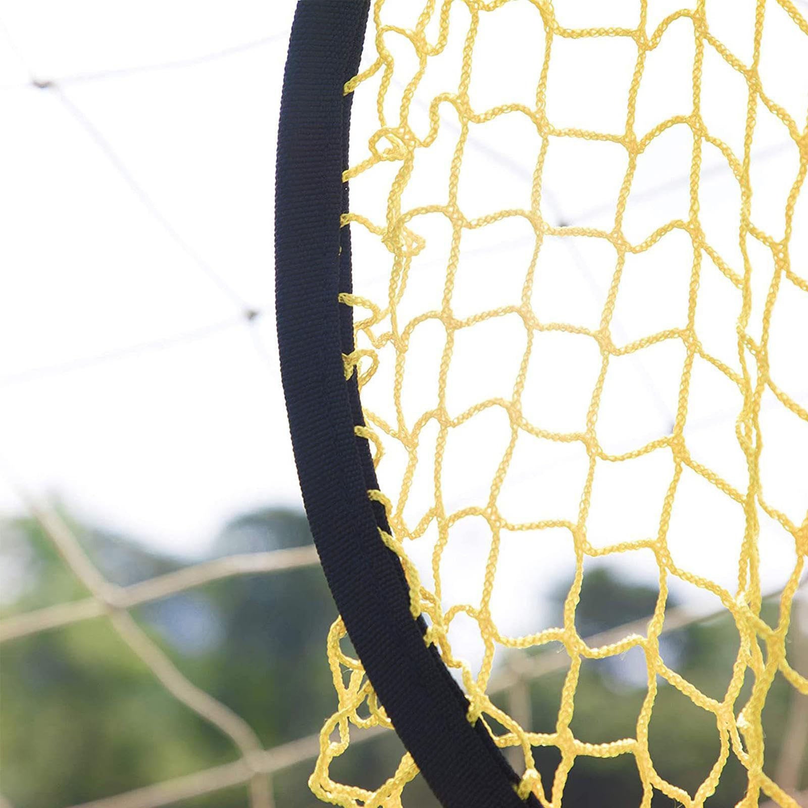 Soccer Top Bins Net,Football Goal Net,Easy Attach,Adjustable,For Kid,Training,Improve Shoot Accuracy,Foldable,Visible Score,No Shifting