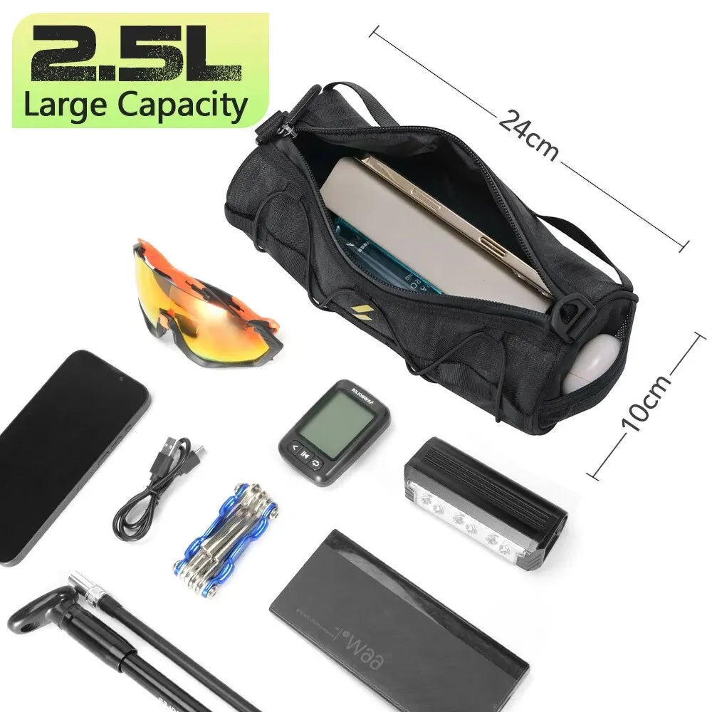 New Handlebar Bag Bicycle Bags Frame Pannier Bag Multifunction Portable Shoulder Bag Bike Accessorie