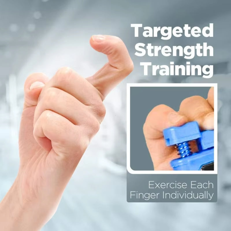 Finger Strengthener Finger Exerciser for Forearm and Hand Strengthener Hand Grip Workout Equipment for Musician Rock Climbing