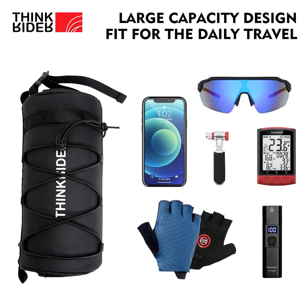 Handlebar Bag Bicycle Bags Frame Pannier Bag Multifunction Portable Shoulder Bag Bike Accessorie