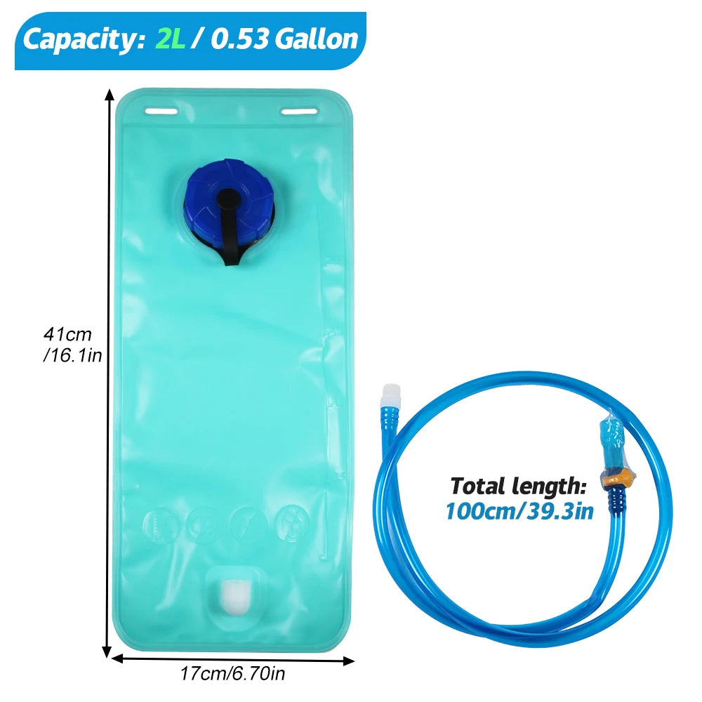 1Pcs Hydration Pack Lightweight Insulation Water Rucksack Backpack Bladder Bag Cycling Bicycle Bike/Hiking Climbing Pouch