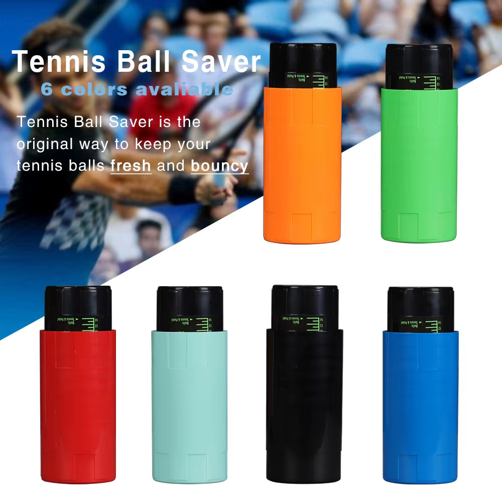 Tennis Ball Saver - Pressurized Tennis Ball Storage That Keeps Balls Bouncing like New