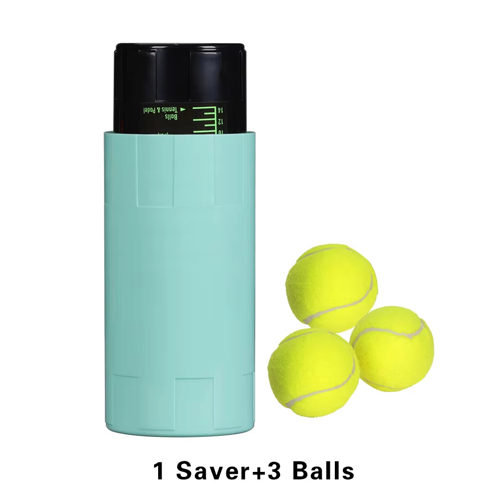Tennis Ball Saver - Pressurized Tennis Ball Storage That Keeps Balls Bouncing like New