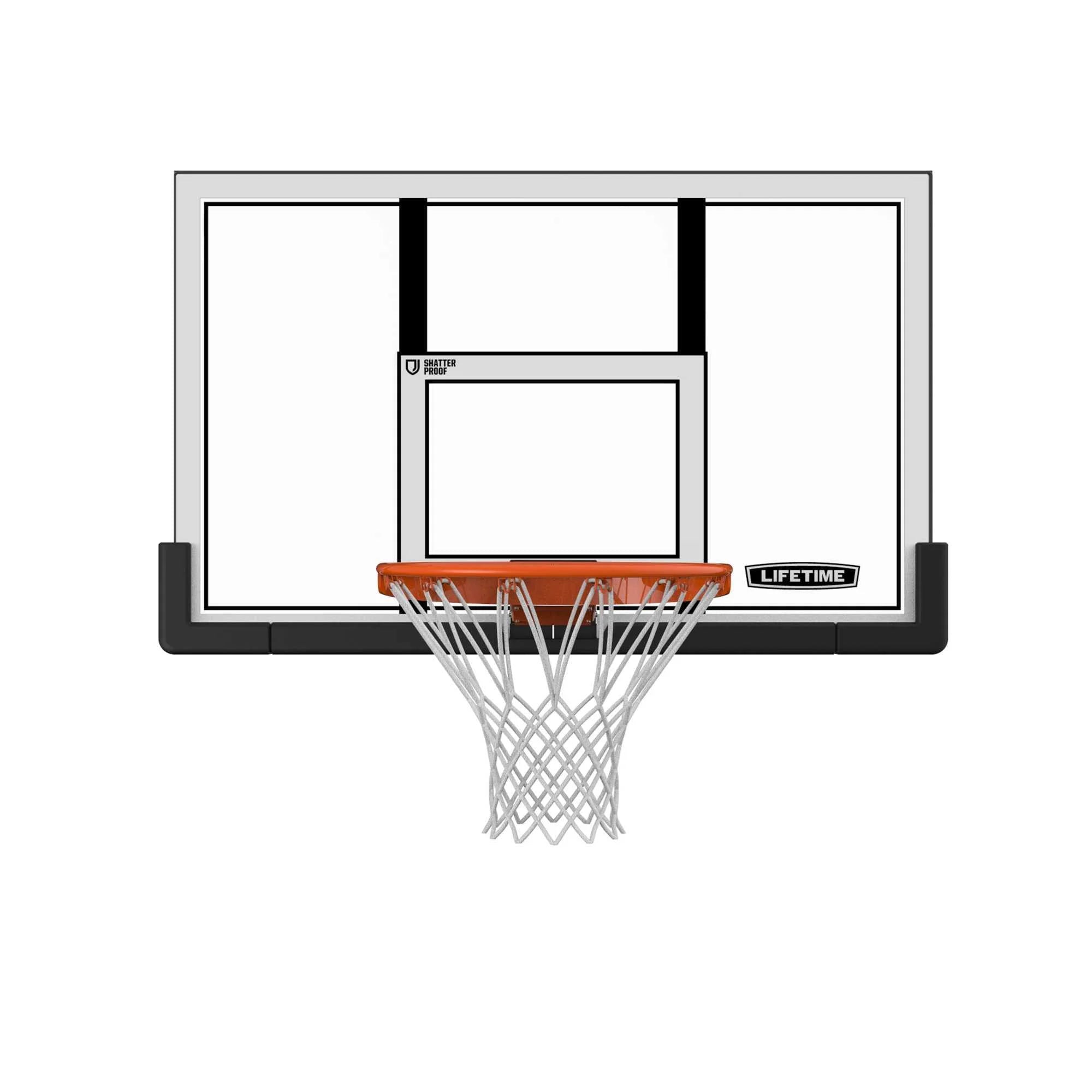 New Basketball Backboard and Rim Combo (48 Inch Polycarbonate) - 73729