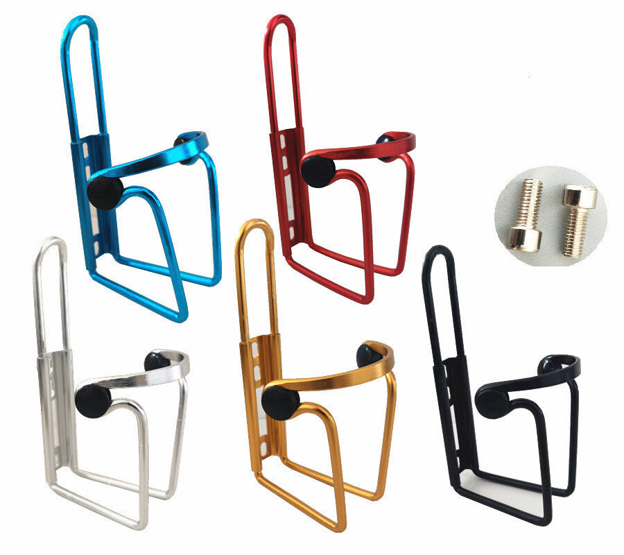 Pack of 2 Water Bottle Cage Adjustable MTB Bike Water Bottle Holder Lightweight