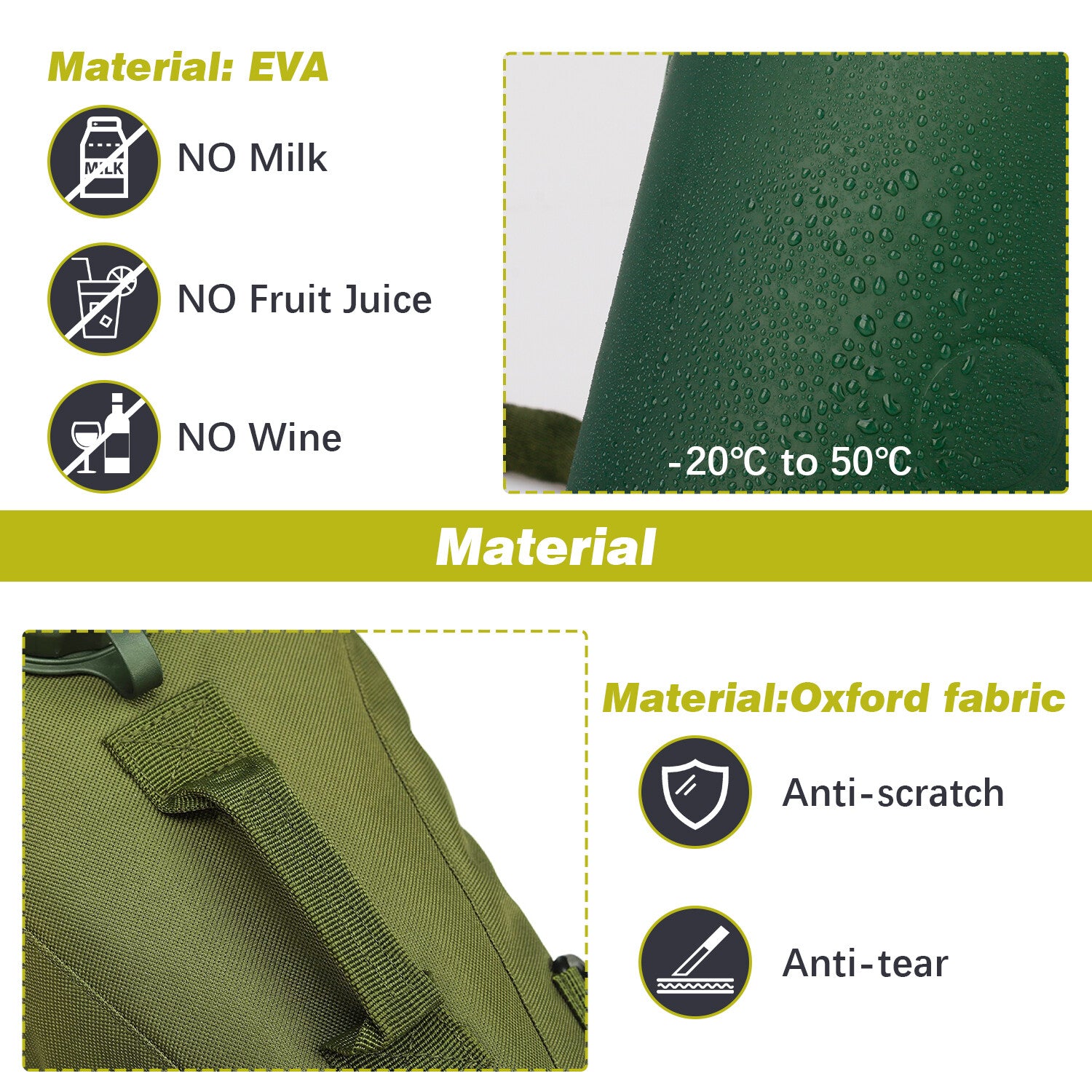 Cycling Hydration Bladder - 3L Leakproof Water Bag for Backpacks (BPA Free) USA
