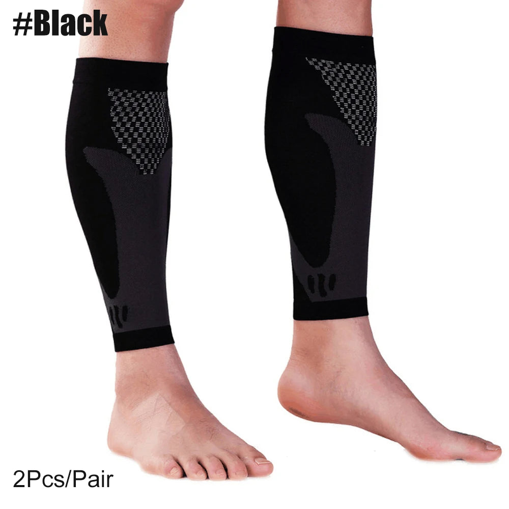 1 Pair Compression Calf Sleeves for Men & Women - Compression Socks - for Running, Shin Splint, Medical, Travel, Nursing
