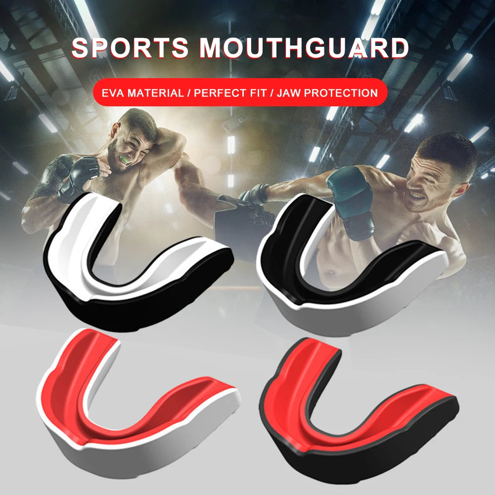 Fighting Training Mouth Guard Boxing Gum Shield Slim Fit Adult Sports Mouthguard Football Wrestling Boxing Teeth Protection