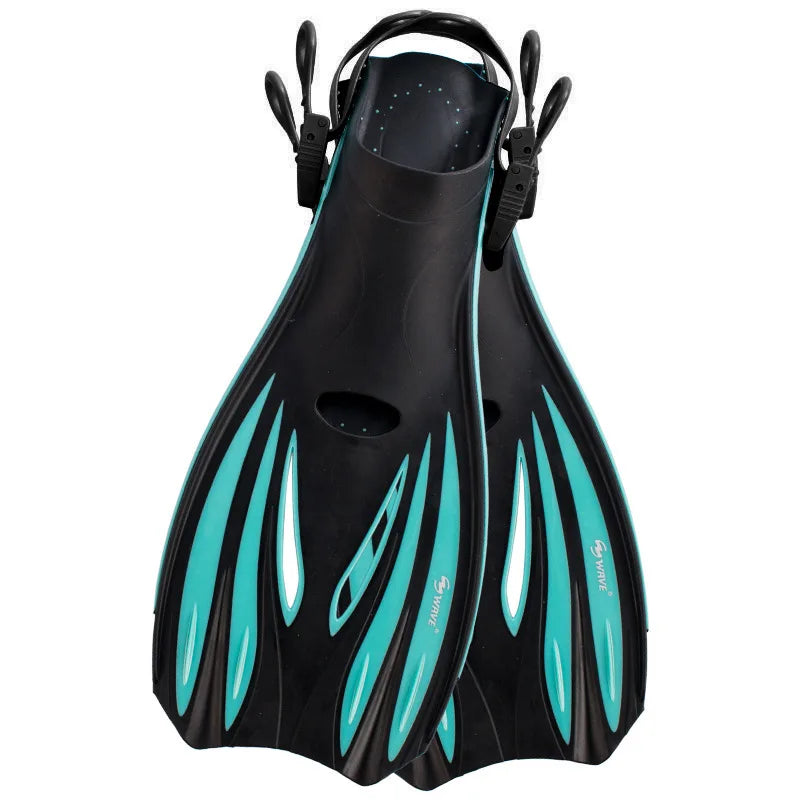 Professional Adult Flexible Comfort TPR Non-Slip Swimming Diving Fins Rubber Snorkeling Swim Flippers Water Sports Beach Shoes