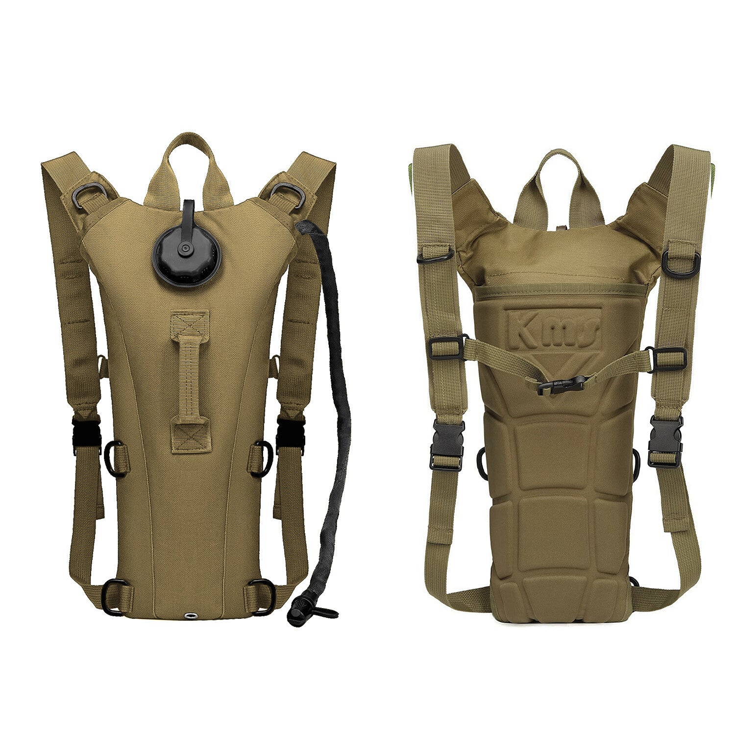 Cycling Hydration Bladder - 3L Leakproof Water Bag for Backpacks (BPA Free) USA