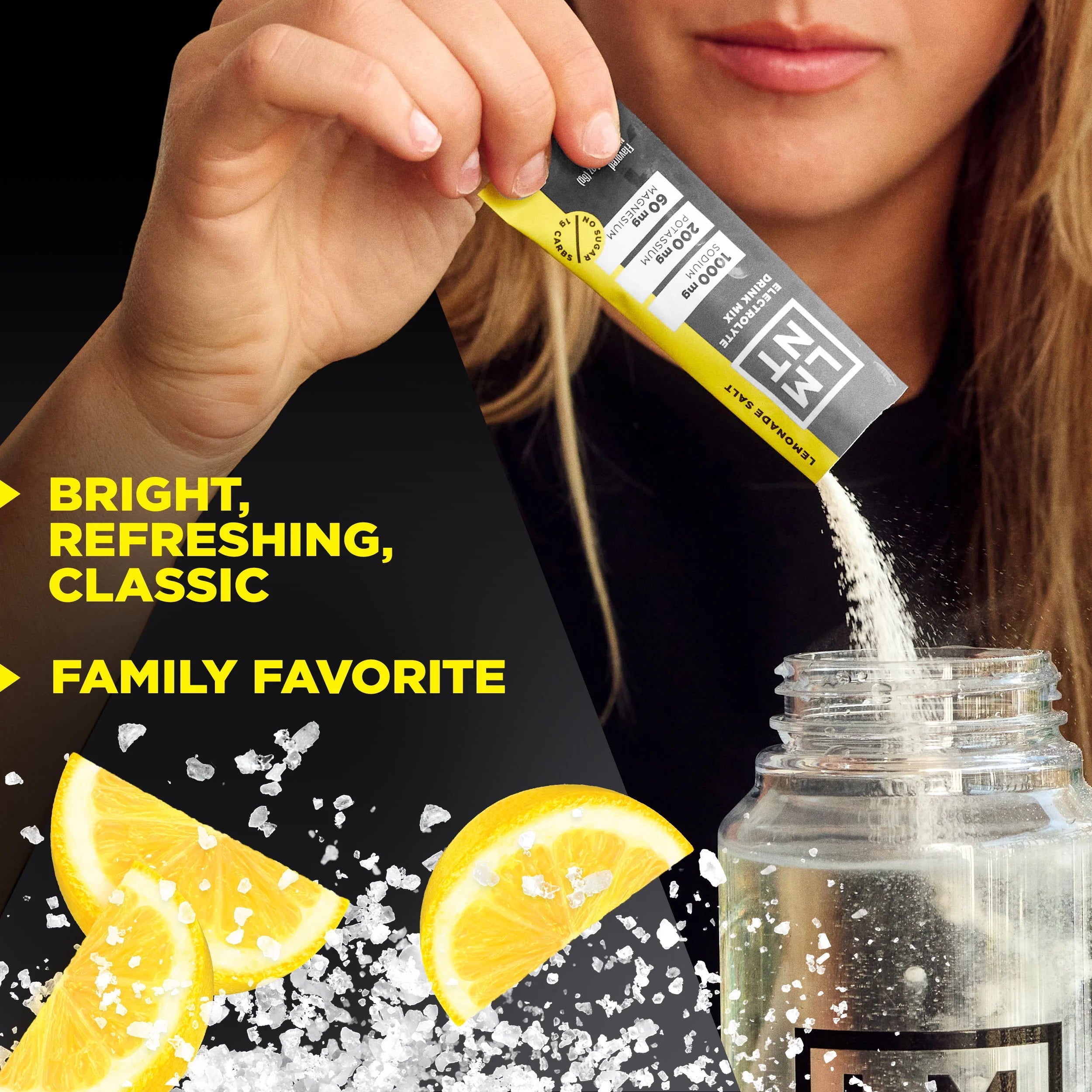 (5 Pack) Zero Sugar Electrolyte Drink Mix - Lemonade - 6 Count