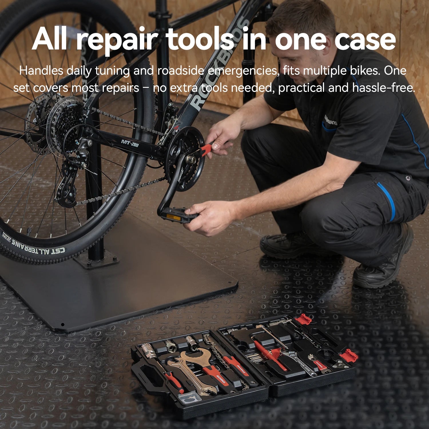 Bicycle Repair Tool Kits 44 in 1 Professional Bike Multifunction Repair Tools Key Set Cycling Tools