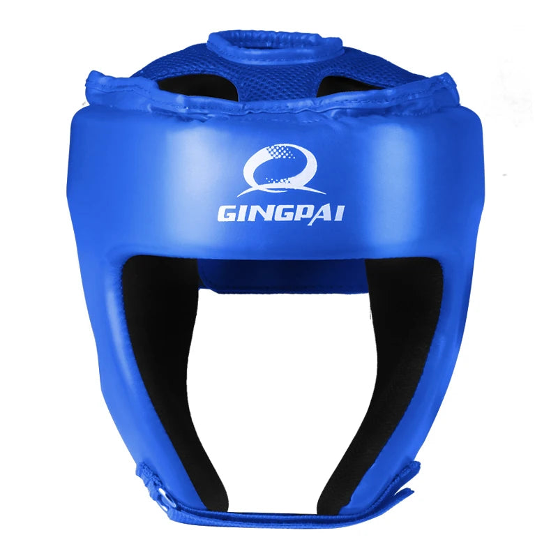 Blue Red Black MMA Helmet Adult Male Female Fighting Muay Thai Kick Boxing Training Helmet Safety Headgear Sanda Protector Guard