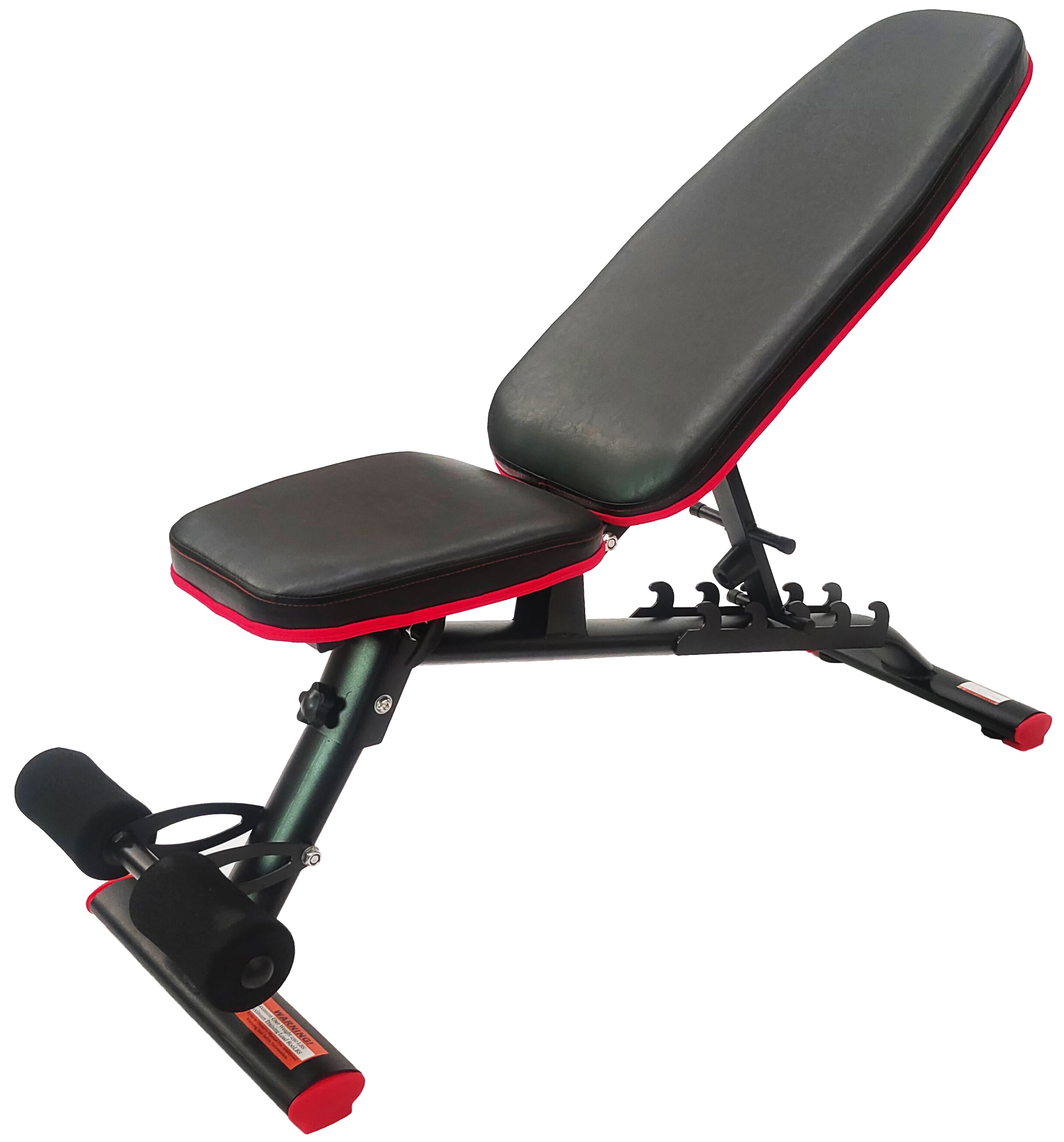 Heavy Duty Adjustable and Foldable Utility Weight Bench, Flat, 600-Pound Capacity
