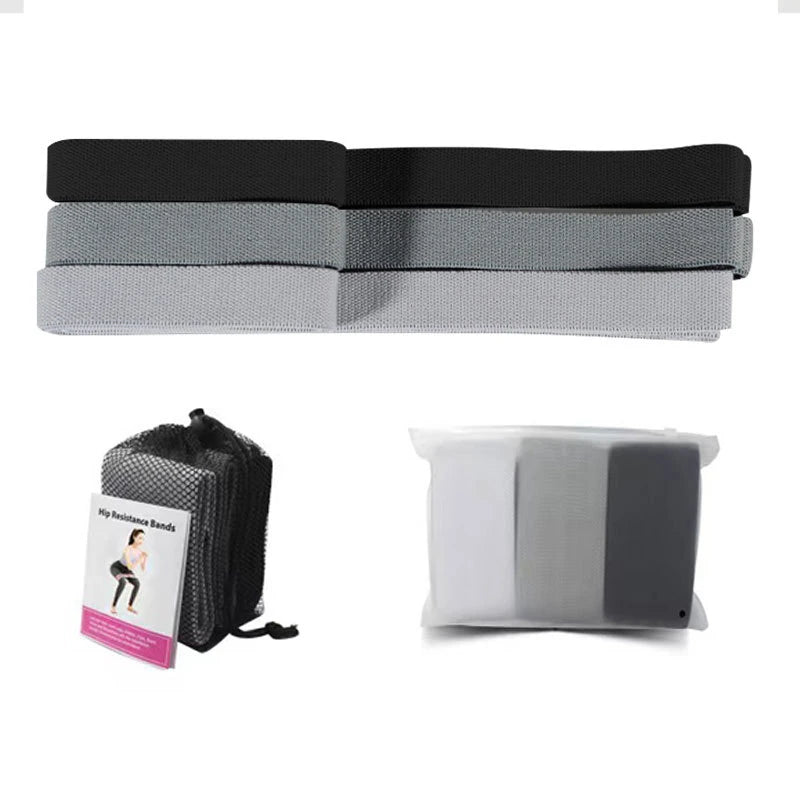 3Pcs/Set Long Resistance Bands for Working Out, Fabric Resistance Band, Stretch Bands for Exercise Bands Resistance Bands
