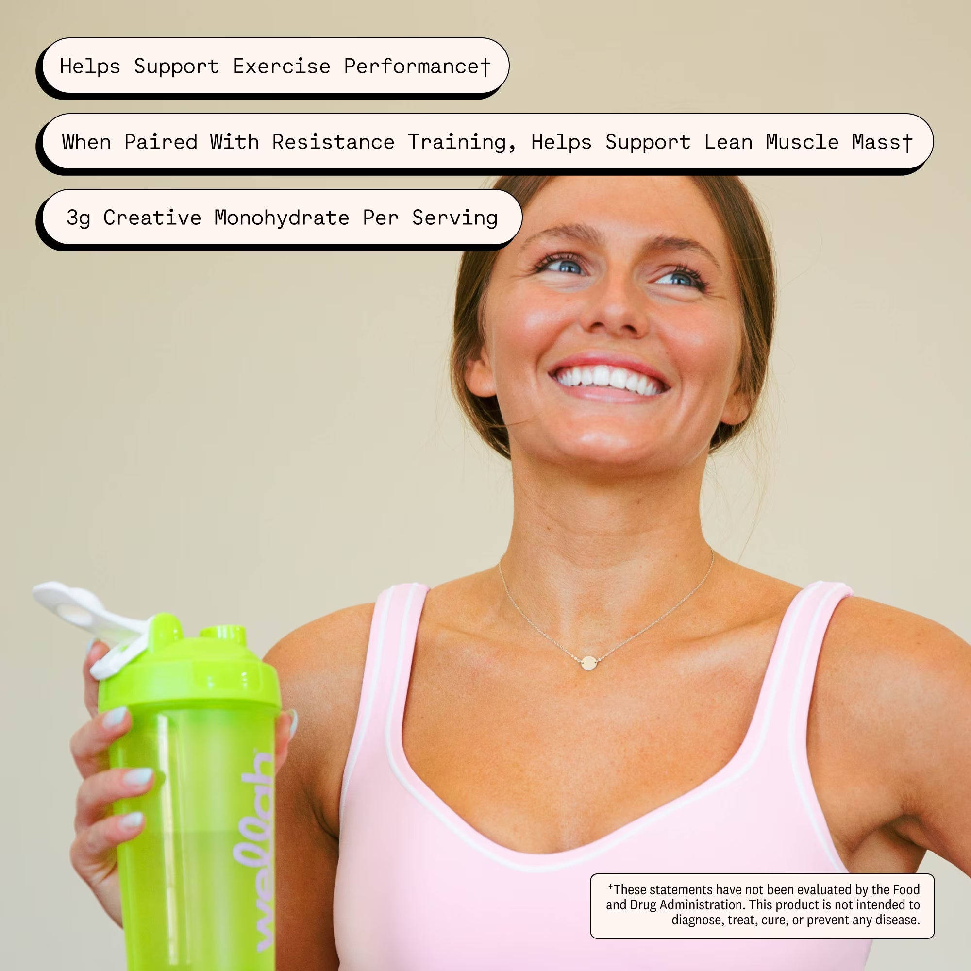 Creatine for Women (50 Servings, Tropical Punch) - Creatine Monohydrate with Dandelion & Cranberry Extract
