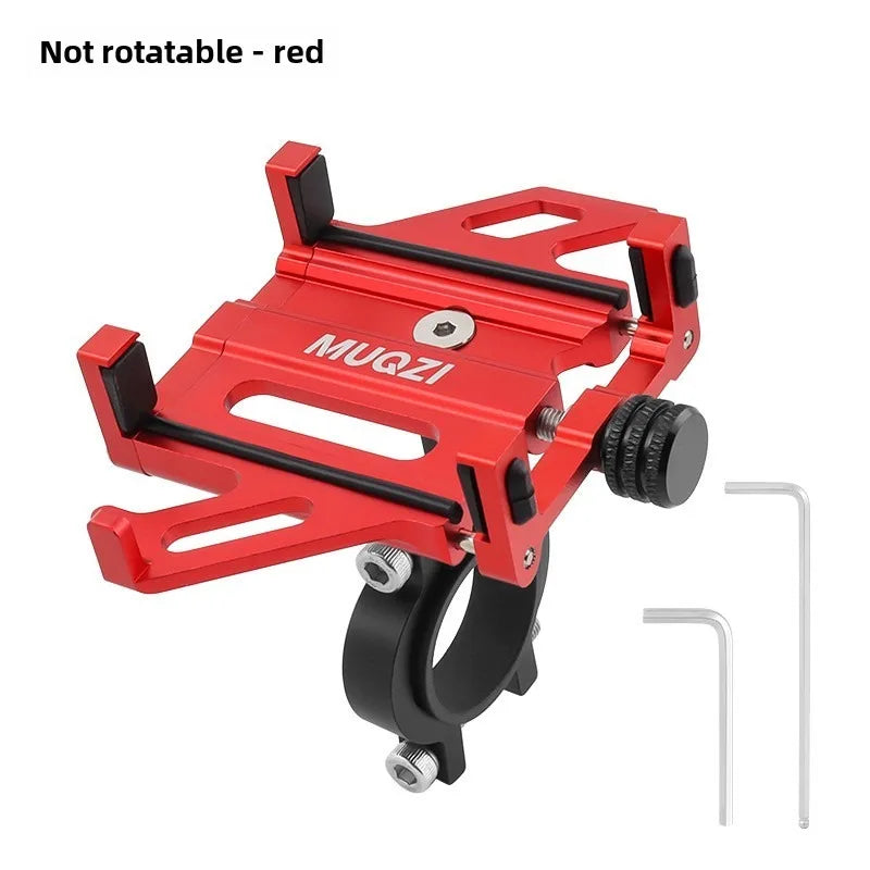 Bike Phone Mount Universal Motorcycle Handlebar Mount Cell Phone Holder 360° Rotation for 4.5-7 Inch Smartphone