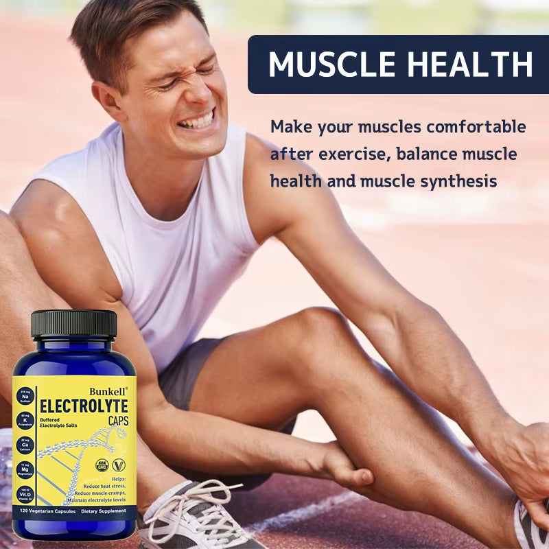 Premium Electrolyte Capsules - Maintaining Electrolyte Levels, Sports Recovery,Energy Health,Dietary Supplement