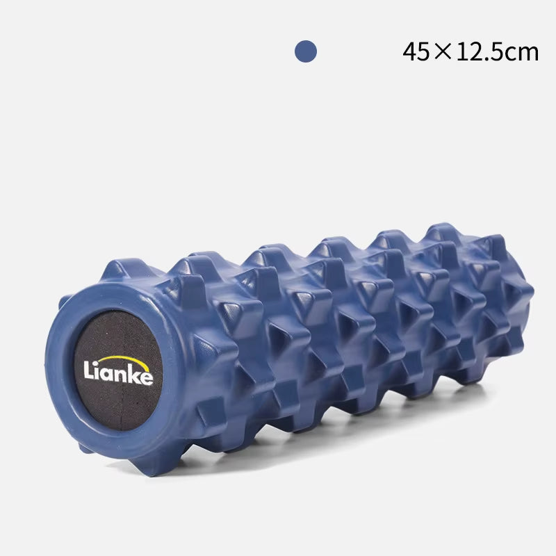 45Cm Myofascial Press Gymnastics Pulley Yoga Column and Fitness Equipment Back Massage Roller Gym Exercise Muscle Relaxation