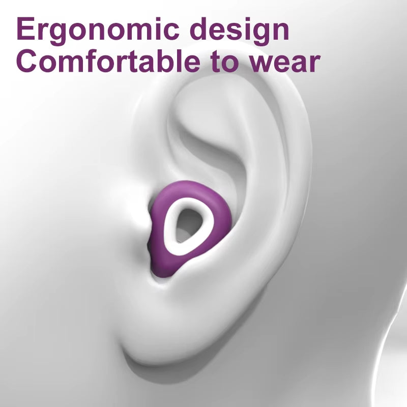1 Set Ear Plugs for Sleeping Tapones Waterproof Swimming Ear Plugs Canceling Noise Ear Plug Oordopjes Earplugs Set