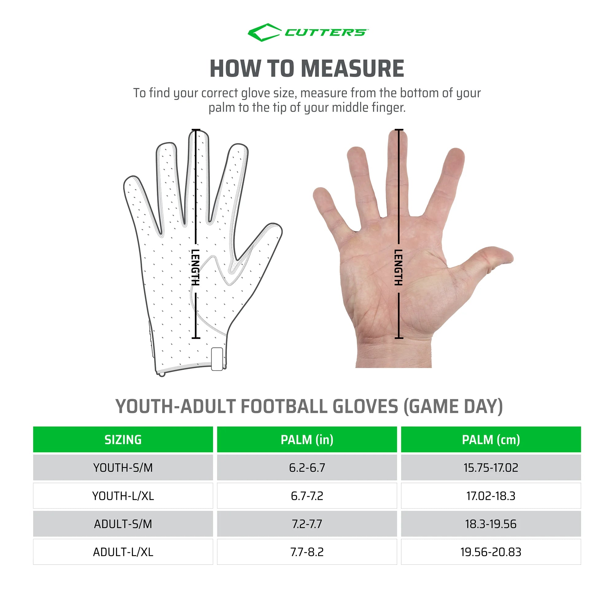 , Game Day Elite Football Receiver Gloves, Youth, L/XL, White Diamond
