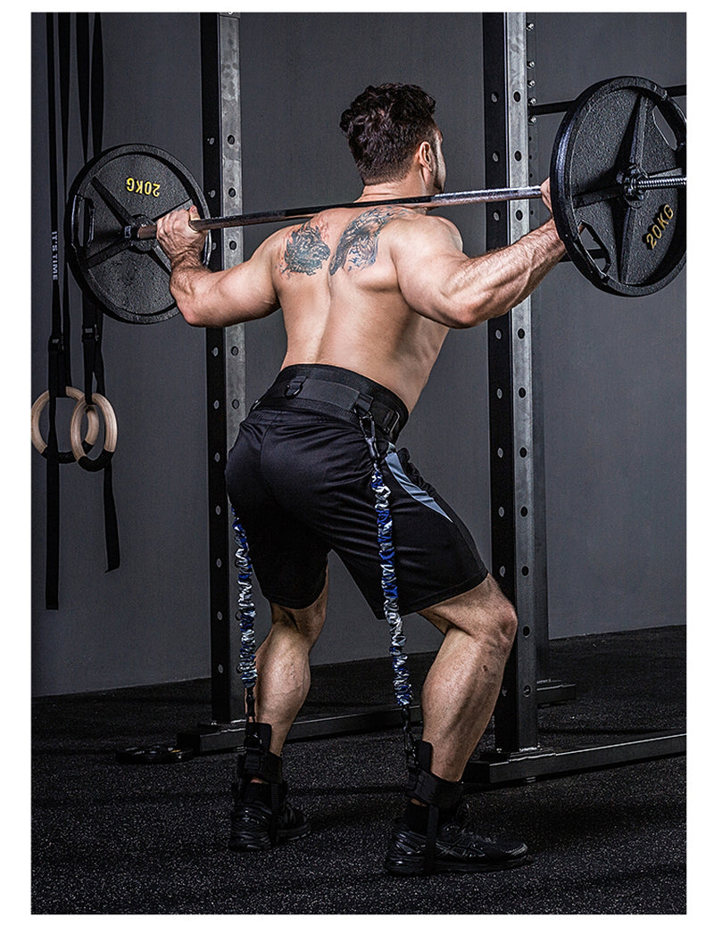 Vertical Trainer Leg Strength Resistance Bands Exercise Higher for Basketball Football Volleyball Training Equipment