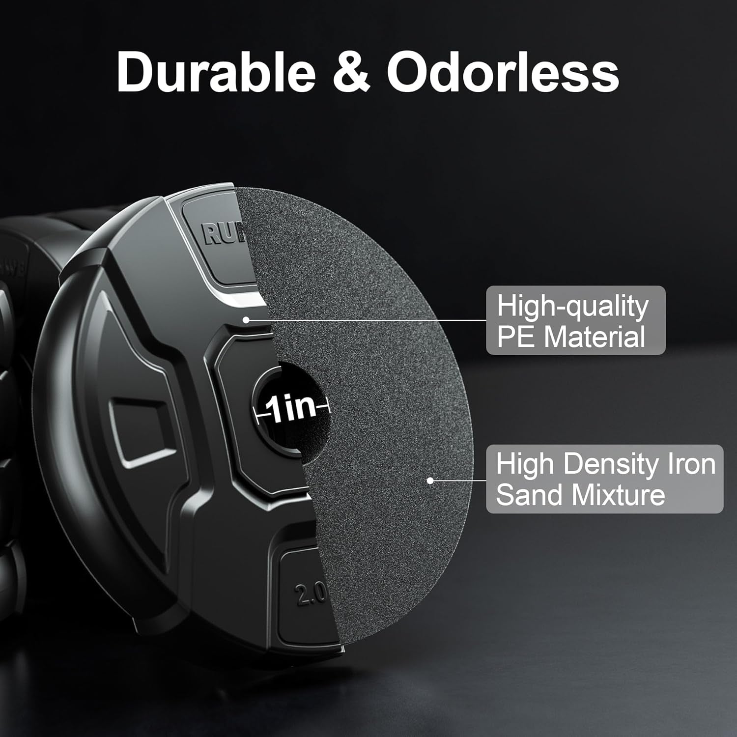 Heavy Adjustable Dumbbell Barbell Set - 100 90 70 50 Lb Weight Set for Option, Metal Dumbbell Grip and Barbell Bar, 1" Center Hole Weight Plate, 3-In-1 Adjustable Dumbbell, Barbell and Push-Up Stand