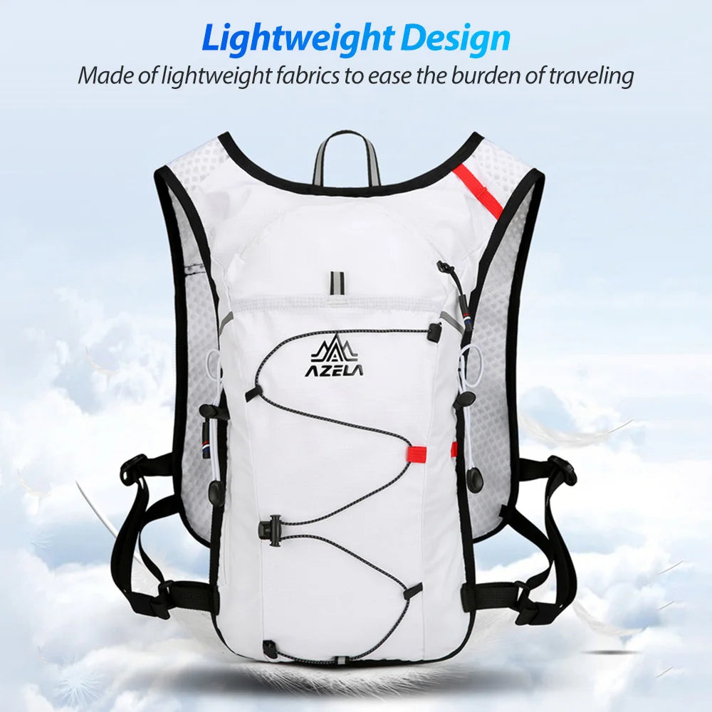 Breathable Hydration Vest Trail Running Backpacks Lightweight Cycling Run Jogging Marathon Backpack Riding Climbing Bag