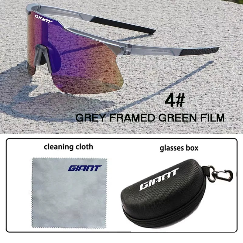 Cycling Sunglasses Men and Women MTB Road Bicycle Cycling Sunglasses Outdoor Lenses with Case Glasses Cycling Goggles