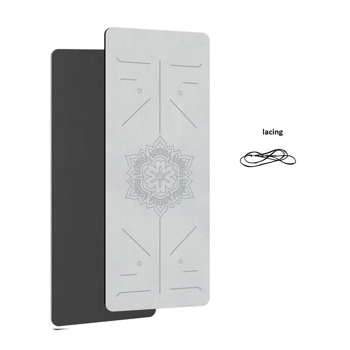 Anti-Slip Yoga MATS, Pilates Fitness MATS, Eco-Friendly, Women&