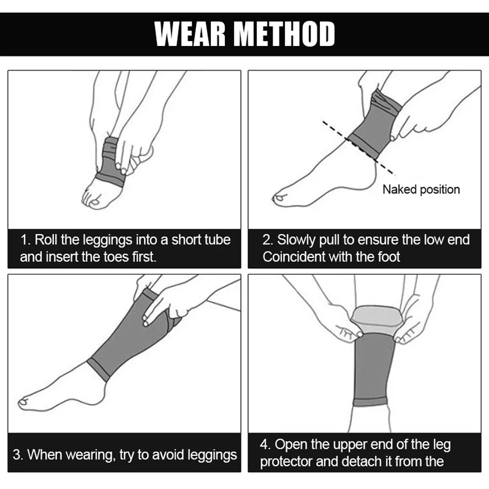 1PC Sport Leg Compression Socks Strong Calf Compression Sleeve Support for Men Women Running Cycling Vein Calf Guard Pain Relief