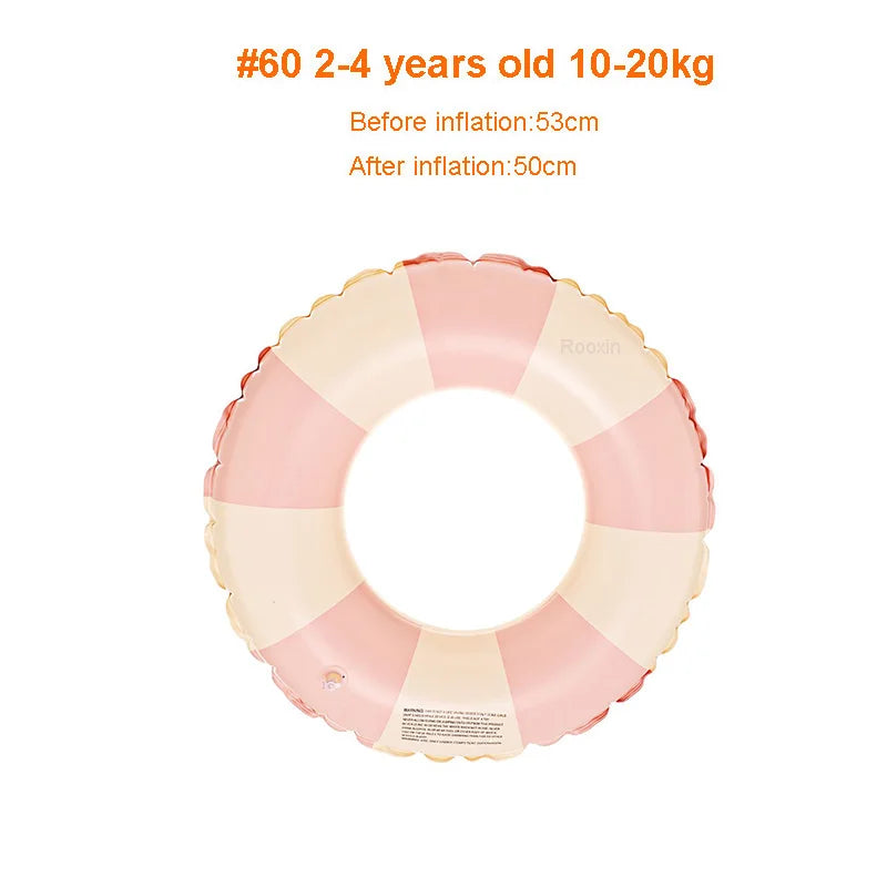 Donut Swimming Ring Inflatable Pool Float for Adult Swimming Circle Swim Tube Water Sports Swim Accessory Swim Float