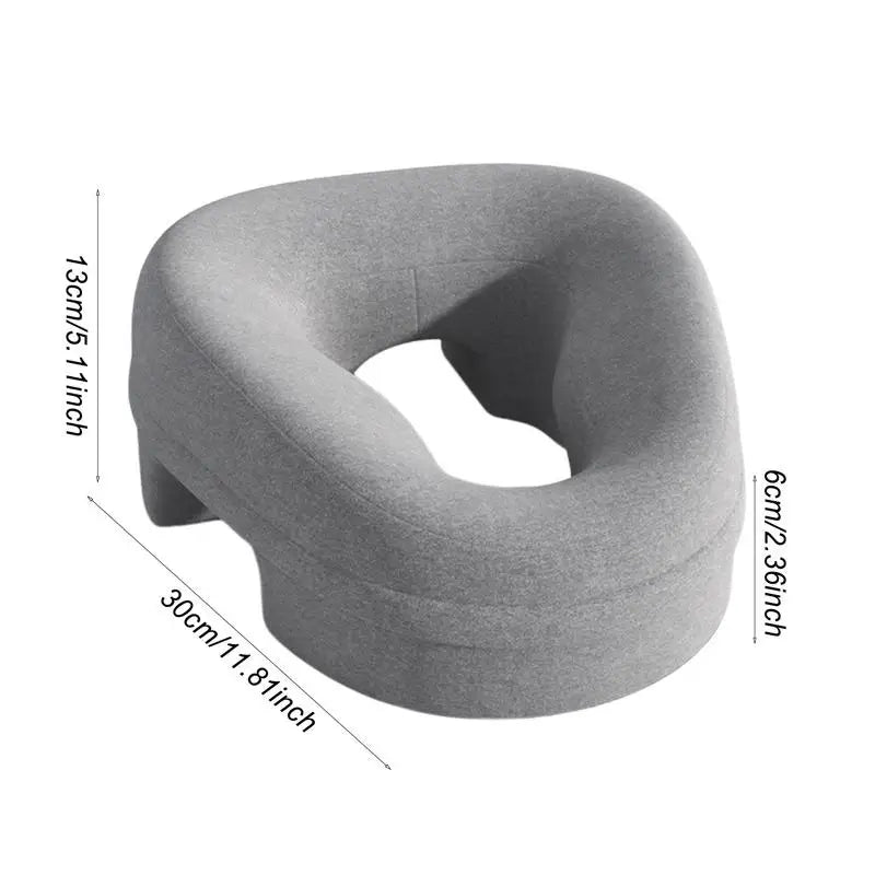 Face down Pillow Stomach Sleeping Pillow Face down Pillow Prone Home Massage Headrest for Massage Recovery Equipment